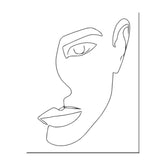 Painting by Numbers Art Minimalism Drawing Face
